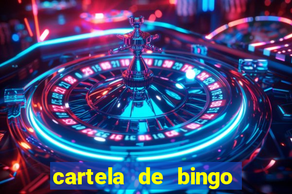 cartela de bingo cha de panela